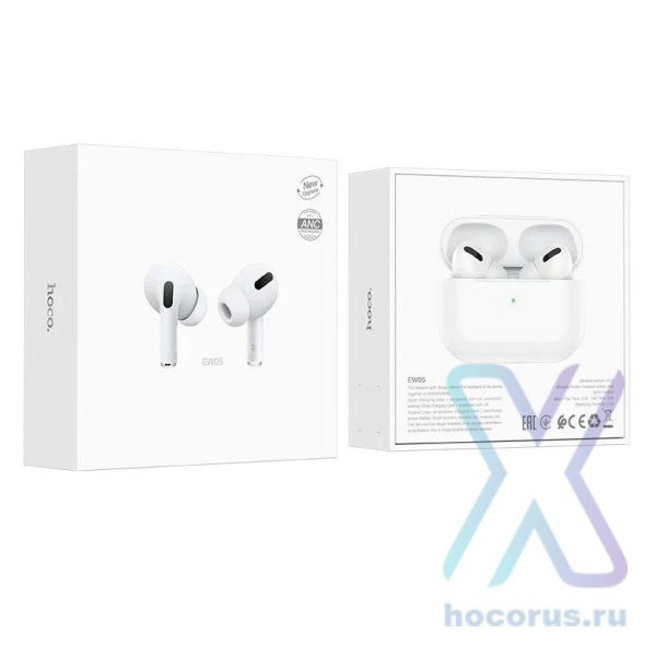 Hoco "EW05 Plus Active noise cancelling true wireless BT headset" Hoco "EW05 Plus Active noise cancelling true wireless BT headset"
