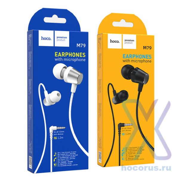 Hoco "M79 Cresta universal earphones with microphone"