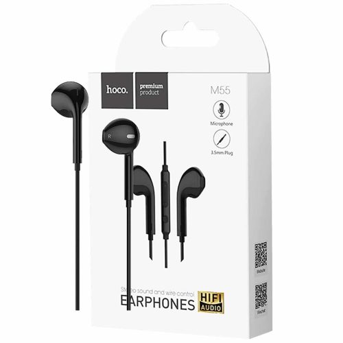 Hoco "M55 Memory sound wire control earphones with mic"
