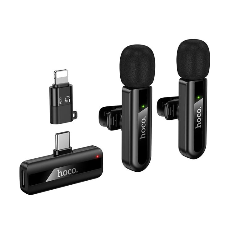 Hoco "L20A Fair" Dual-Mic Wireless Microphone