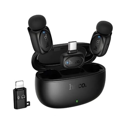 Hoco "L19 Graceful" Wireless Microphone with Charging Case Hoco "L19 Graceful" Wireless Microphone with Charging Case