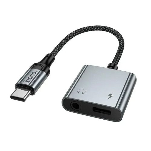 Hoco UPA34 digital audio converter Type-C to Type-C+3.5