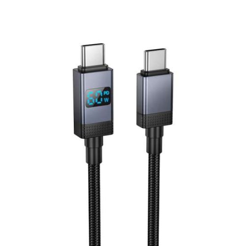 Hoco "X118 Generous 60W charging data cable with display C to C" Hoco "X118 Generous 60W charging data cable with display C to C"