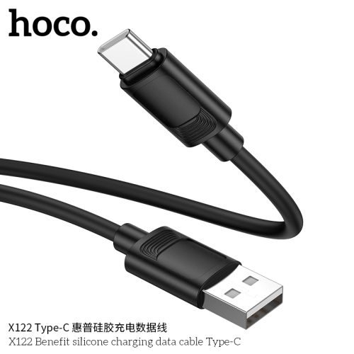 Hoco "X122 Benefit silicone charging data cable Type-C"