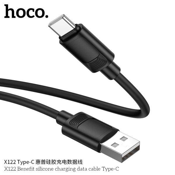 Hoco "X122 Benefit silicone charging data cable Type-C"