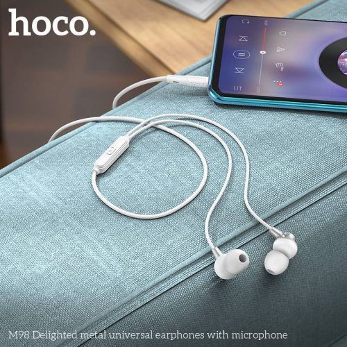 Hoco "M98 Delighted metal universal earphones with microphone"