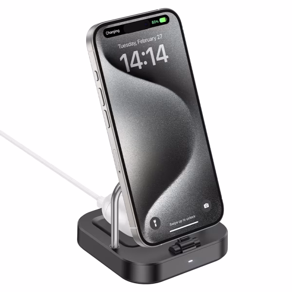 Hoco “CQ16B Astute” 2-in-1 Desktop Charger