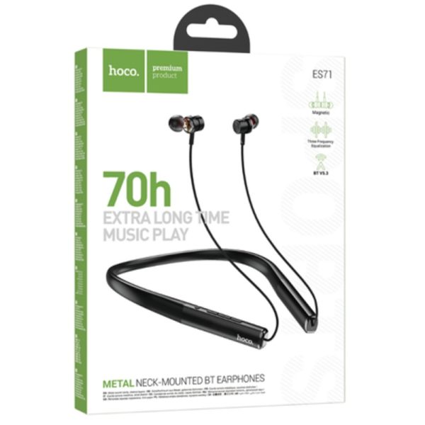 Hoco "ES71 Platinum neck-mounted BT headset" Hoco "ES71 Platinum neck-mounted BT headset"