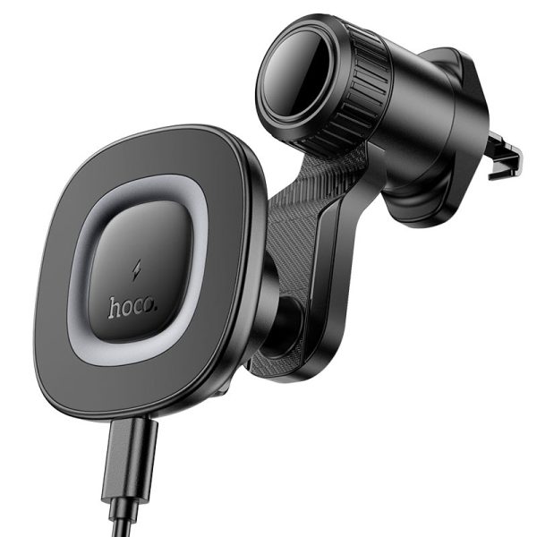 Hoco “HW30 Crown” magnetic wireless charging car holder for air outlet