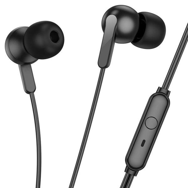 Hoco "M124 Wide" 3.5MM Wired universal earphones with microphone Hoco "M124 Wide" 3.5MM Wired universal earphones with microphone