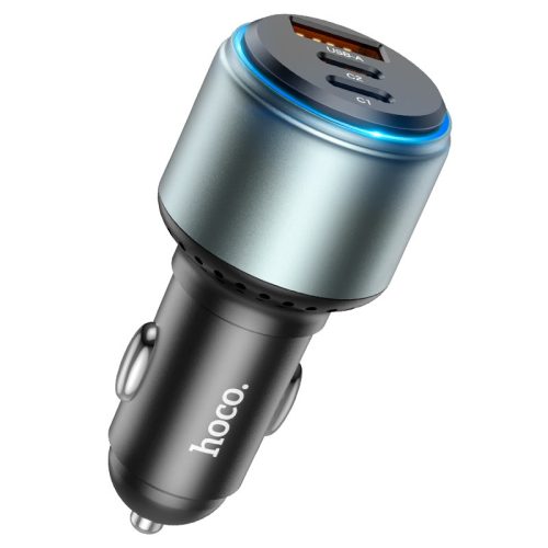 hoco-nz9-galloper-95w-3-port-car-charger Hoco NZ9 Galloper 95W three-port(2C1A) car charger