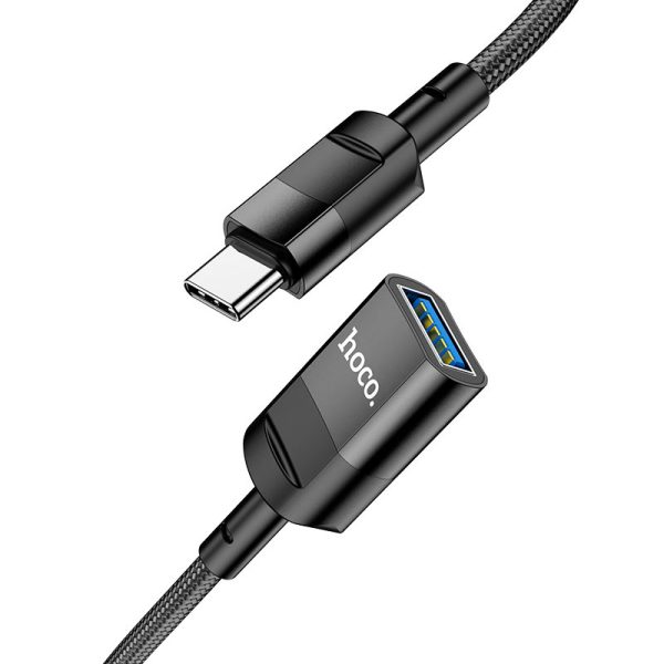Hoco "U107 Type-C Male to Type-C Female USB2.0 extension cable(L=1.2m)"