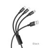 Hoco "X14 3-in-1 Times speed charging cable iP+Micro+Type-C"