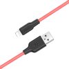 Hoco "X21 Plus Silicone charging cable for iP(L=2M)"