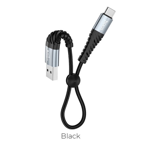 Hoco "X38 Cool Charging data cable for Type-C(L=0.25M)"