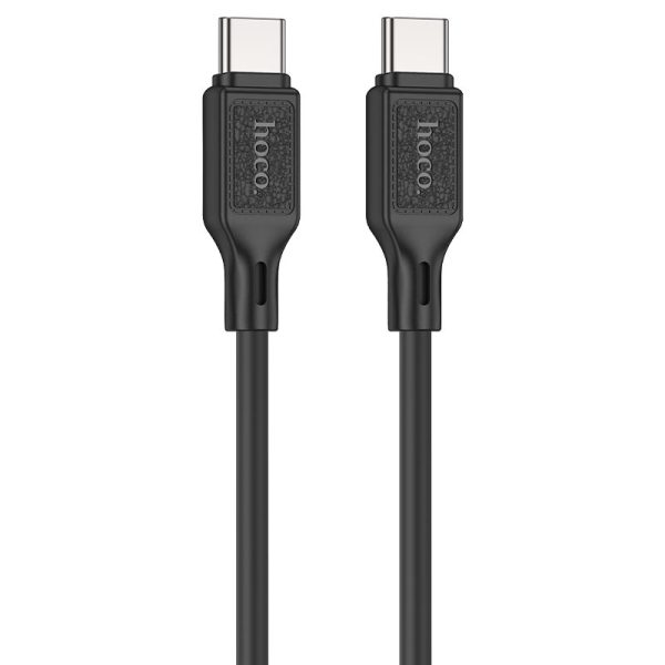 Hoco "X90 Cool 60W silicone charging data cable for Type-C to Type-C"