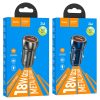 Hoco Z46 Blue shield single port QC3.0 car charger