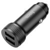 hoco-z49-level-2port-car-charger-black Hoco Z49 Level dual port car charger