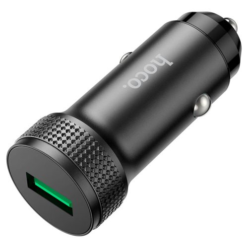 hoco-z49a-level-qc3-car-charger-black Hoco Z49A Level single port QC3.0 car charger