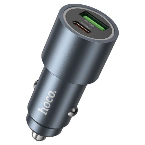 hoco-z60-bloom-48w-2xport-pd30w-qc3-car-charger Hoco Z60 Bloom 48W dual-port PD30W+QC3.0 multi-protocol car charger