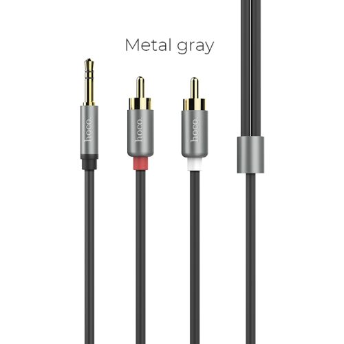 Hoco UPA10 double lotus rca audio cable 3.5mm Hoco UPA10 double lotus rca audio cable 3.5mm